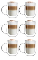 Vialli Design AMO termálne poháre na kávu latte 300 ml (6 ks)