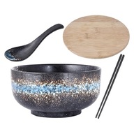 Japonská keramická dóza ramen veľká 1500 ml Japonská keramická dóza ramen veľká 1500 ml