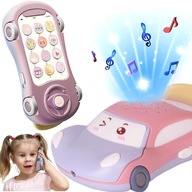 PROJEKTOR NOČNÉHO SVETLA PRE DETI AUTO TELEFÓN 3v1 PROJEKTOR NOČNÉHO SVETLA PRE DETI AUTO TELEFÓN 3v1
