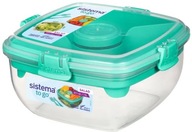 SISTEMA SALAD TO GO 1100 ML OBEDÁK NA ŠALÁT