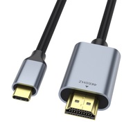 Káblový adaptér USB-C TYP C HDMI MHL 4K 2M Káblový adaptér USB-C TYP C HDMI MHL 4K 2M