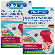 DR. Beckmann obrúsky na odstraňovanie farieb a nečistôt 3v1 24 ks. DR. Beckmann obrúsky na odstraňovanie farieb a nečistôt 3v1 24 ks.