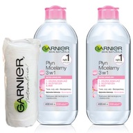 Micelárna voda Garnier 3v1 sensitive x2 + zdarma Micelárna voda Garnier 3v1 sensitive x2 + zdarma