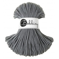 BOBBINY pletená šnúrka 3mm / Oceľ / 100m BOBBINY pletená šnúrka 3mm / Oceľ / 100m