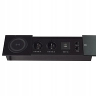 REKORTIZNÁ ZÁSUVKA SKRYTÁ V HORE + INDUKCIA 2xUSB 2xLAN SLIDE REKORTIZNÁ ZÁSUVKA SKRYTÁ V HORE + INDUKCIA 2xUSB 2xLAN SLIDE