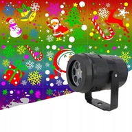 Laserový projektor Diaľkové vianočné LED 16 vzorov