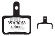 EBC CFA327R podložky (polokovové) Shimano tektro 2 pozadia EBC CFA327R podložky (polokovové) Shimano tektro 2 pozadia