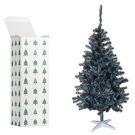 Umelý vianočný stromček jedľa - Strieborný vianočný stromček 150 cm