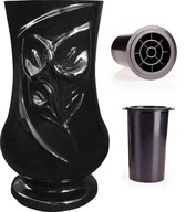 Náhrobná váza - náhrobná váza + MRIEŽKOVÁ VLOŽKA
