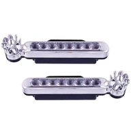 auto denné 8 LED DRL predné svetlo auto denné 8 LED DRL predné svetlo