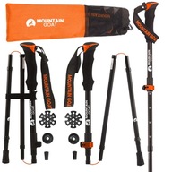 Pevné ľahké horolezecké palice nastaviteľné Goat PRO+ 43-130cm Pevné ľahké horolezecké palice nastaviteľné Goat PRO+ 43-130cm