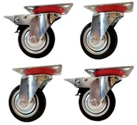 Sada 4 kolies, kolieska 75mm, nosnosť 200kg Sada 4 kolies, kolieska 75mm, nosnosť 200kg