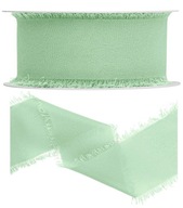 Stuha Ribbon Chiffon Shaded Sage 4cm/10M-2047 Stuha Ribbon Chiffon Shaded Sage 4cm/10M-2047