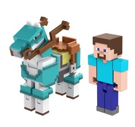 Sada figúrok Minecraft Steve a kôň v brnení HDV39