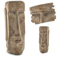 Figúrka Dekorácia Keramická hlava MOAI STATUE Veľká 40 Figúrka Dekorácia Keramická hlava MOAI STATUE Veľká 40