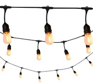 Záhradná girlanda 5,6m Teplý LED reťazec SET - Dekoratívne osvetlenie Záhradná girlanda 5,6m Teplý LED reťazec SET - Dekoratívne osvetlenie