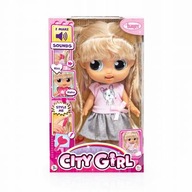 Bábika Bayer City Girl 31 cm so zvukom