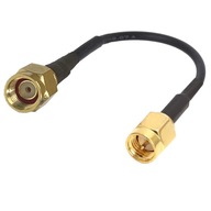 Pigtail SMA zástrčka / SMA-RP zástrčka RG174 - 1 m Pigtail SMA zástrčka / SMA-RP zástrčka RG174 - 1 m