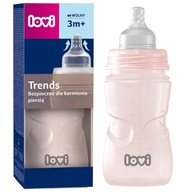 LOVI TRENDS ANTIKOLICKÁ FĽAŠA 250ml + cumlík SUPERVENT 3m+