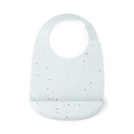 Done by Deer Silicone Bib Confetti Blue Done by Deer Silicone Bib Confetti Blue