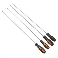 Sada skrutkovačov, predĺžené skrutkovače s magnetom, 450mm, 4 kusy Sada skrutkovačov, predĺžené skrutkovače s magnetom, 450mm, 4 kusy