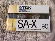 TDK SA-X 90 1988 NOVINKA 1 ks. TDK SA-X 90 1988 NOVINKA 1 ks.