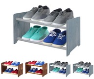 2xSHELF SHOES stojan RBS /šírka 45 cm/ Šedá 2xSHELF SHOES stojan RBS /šírka 45 cm/ Šedá