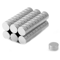 Cylindrický neodymový magnet MW 10x5, sada 30 kusov Cylindrický neodymový magnet MW 10x5, sada 30 kusov