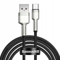 USB-A - USB-C kábel, 66W, 6A, 2m, Baseus Cafule USB-A - USB-C kábel, 66W, 6A, 2m, Baseus Cafule