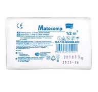 Matocomp obväzová gáza nesterilná 1/2 m2 50 ks.