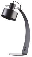 Stolná nočná lampa Rif 1 x E27 max 15W Led čierna, čierna lakovaná oceľ Stolná nočná lampa Rif 1 x E27 max 15W Led čierna, čierna lakovaná oceľ