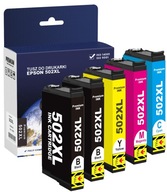 5x 502 XL ATRAMENTY PRE EPSON XP-5100 XP-5155 WF-2800 5x 502 XL ATRAMENTY PRE EPSON XP-5100 XP-5155 WF-2800