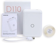 Niimbot D110 Bluetooth termotlačiareň štítkov, štítkovač + nálepky