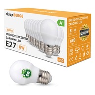 10x E27 G45 LED žiarovka 8W=70W 510lm 3 BERGE FARBY 10x E27 G45 LED žiarovka 8W=70W 510lm 3 BERGE FARBY