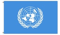 Vlajka FOSTEX 90x150 cm Organizácia Spojených národov Organizácia Spojených národov