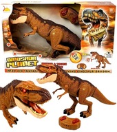 Obrovský diaľkovo ovládaný dinosaurus T-Rex s DIAĽKOVÝM OVLÁDANÍM Vychádzkové svetlá 50 cm Obrovský diaľkovo ovládaný dinosaurus T-Rex s DIAĽKOVÝM OVLÁDANÍM Vychádzkové svetlá 50 cm
