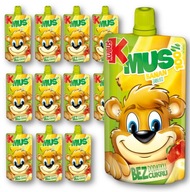 KUBUŚ Ovocná pena BANÁN Jablko 12 x 100 g KUBUŚ Ovocná pena BANÁN Jablko 12 x 100 g