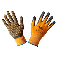Nylonové pracovné rukavice veľkosť 10 NEO 97-621-10