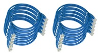 Kategória 6 krútený pár, 4 páry vodičov 4x2x24/7AWG UTP x10 Kategória 6 krútený pár, 4 páry vodičov 4x2x24/7AWG UTP x10