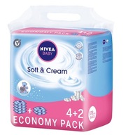 Nivea Baby Soft krémové obrúsky 6 x 63 ks Nivea Baby Soft krémové obrúsky 6 x 63 ks