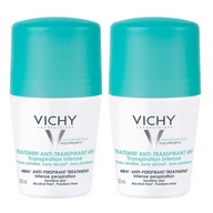VICHY Roll-on Antiperspirant 48h Against Sweat 50 ml Traitement Deodorant 2x VICHY Roll-on Antiperspirant 48h Against Sweat 50 ml Traitement Deodorant 2x