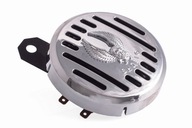 SIGNAL HORN 12V CHROME HARLEY CHOPPER DRAG EAGLE SIGNAL HORN 12V CHROME HARLEY CHOPPER DRAG EAGLE