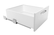 SevrollBox Slim zásuvka, tenká strana, biela 450 H199