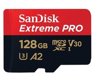 Karta SanDisk 128 GB microSDXC Extreme PRO 200 MB/s