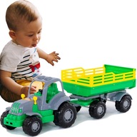 Polesie traktor Osił. farmár s prívesom Polesie traktor Osił. farmár s prívesom