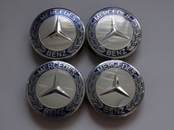 Stredové kryty na ráfiky MERCEDES BENZ 75 mm A1714000025 námornícka modrá Stredové kryty na ráfiky MERCEDES BENZ 75 mm A1714000025 námornícka modrá
