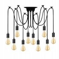 ZÁVISNÉ LED LUSTRE STROPNÉ LAMPA 10x E27 ZÁVISNÉ LED LUSTRE STROPNÉ LAMPA 10x E27