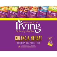 Prémiová kolekcia čajov Irving 25X1,5G + 5X2G obálky 47,5G Prémiová kolekcia čajov Irving 25X1,5G + 5X2G obálky 47,5G