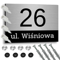 ŠTÍTOK ADRESA DOSKA ČÍSLO DOMOVÉHO HLINÍKA NÁZOV ULICE Č. ADRESA 30X20 ŠTÍTOK ADRESA DOSKA ČÍSLO DOMOVÉHO HLINÍKA NÁZOV ULICE Č. ADRESA 30X20