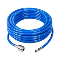 Hadica, vystužený pneumatický kábel 10 mm x 10 m, rýchlospojka 1/4" PVC Hadica, vystužený pneumatický kábel 10 mm x 10 m, rýchlospojka 1/4" PVC